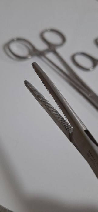 Хірургічний інструмент/голкотримач Матьє/затискач