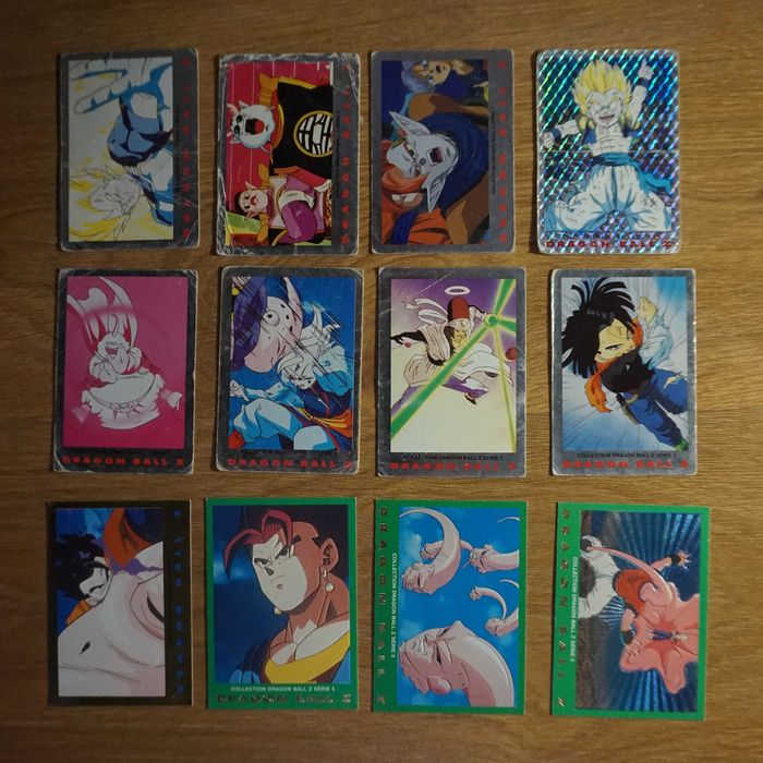 Cartas Dragon Ball (serie 1,2,3,4,5 e Memorial Photo)