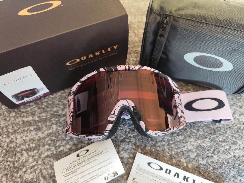 Oakley Line Miner L Limitowane Gogle Narciarskie Prizm S2 Nowe