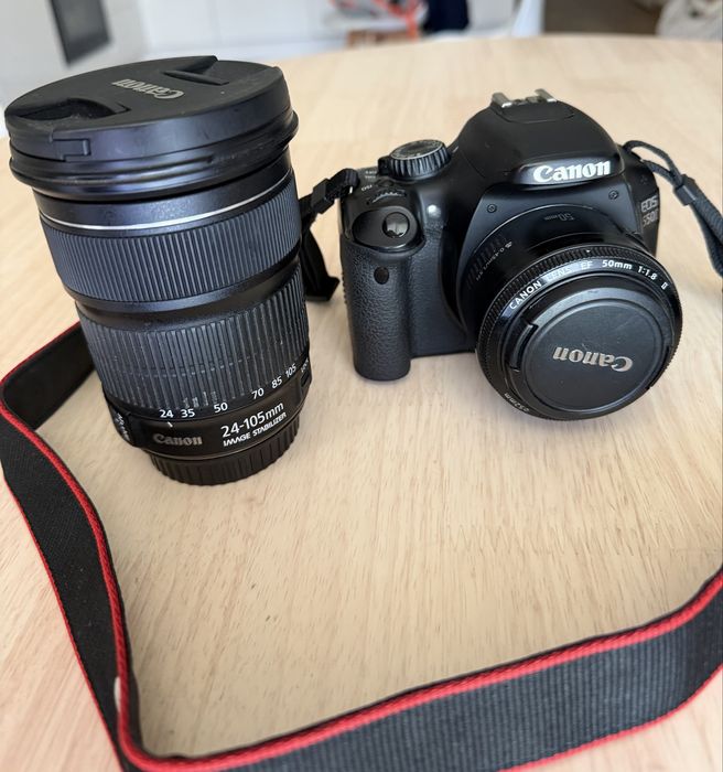 Canon EOS 550D + Canon 24–105 mm IS STM + Canon 50 mm f/1.8 STM