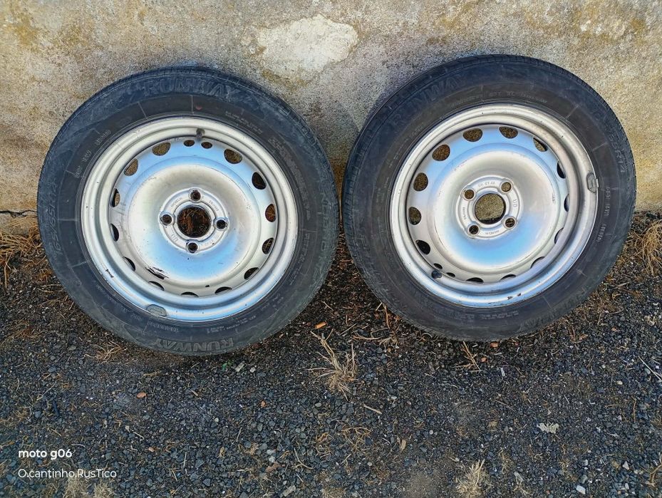 Jantes 14 4x100 com pneus