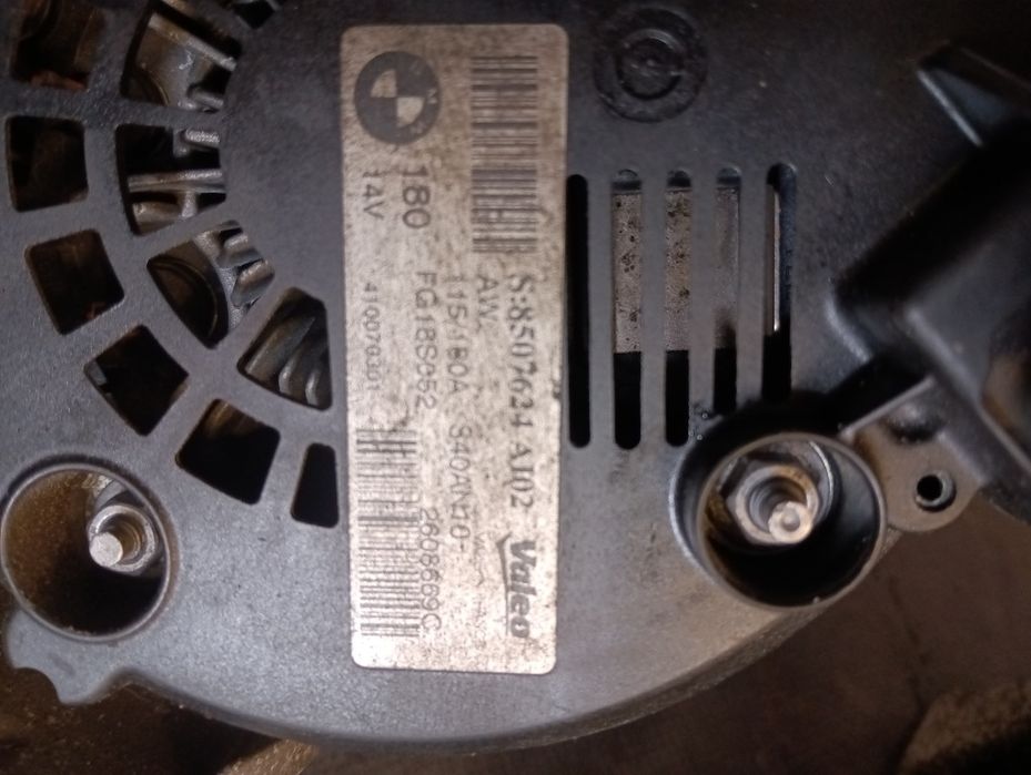Alternator BMW N47d20 n47 2.0d prądnica 520d 320d 120d 318d 118d diese