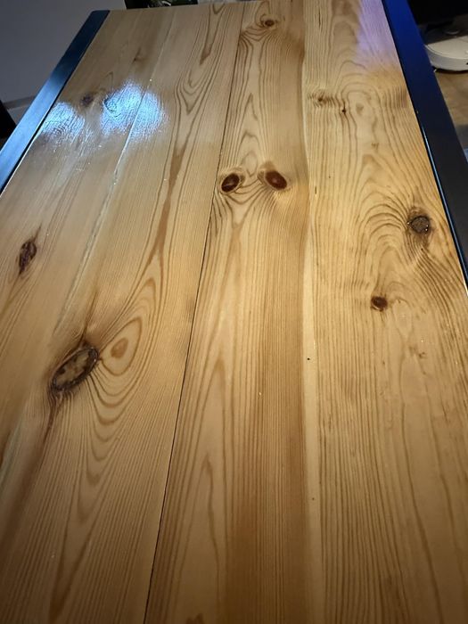 Biurko/stół drewno stal