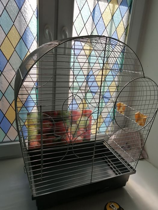 Продам велику клітку для папуги або будь-яких птахів.
