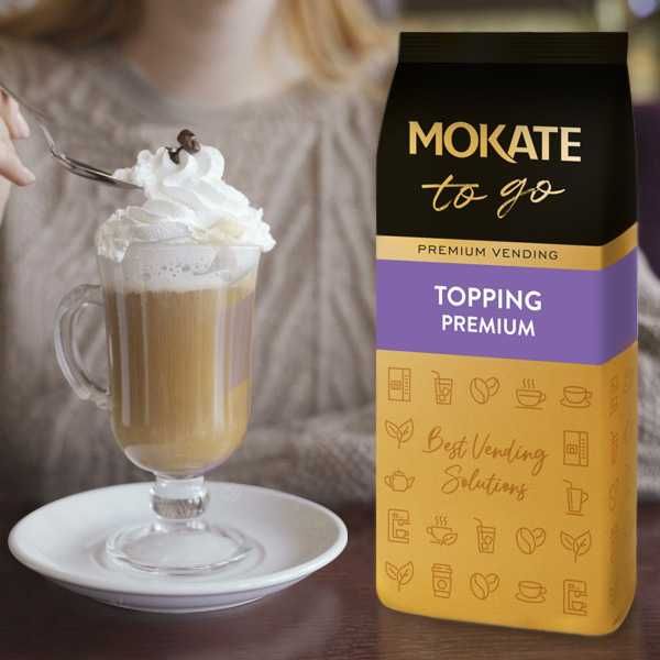 Сливки Mokate Topping Premium _ Вершки_Вендинг_Vending | Опт, Роздріб