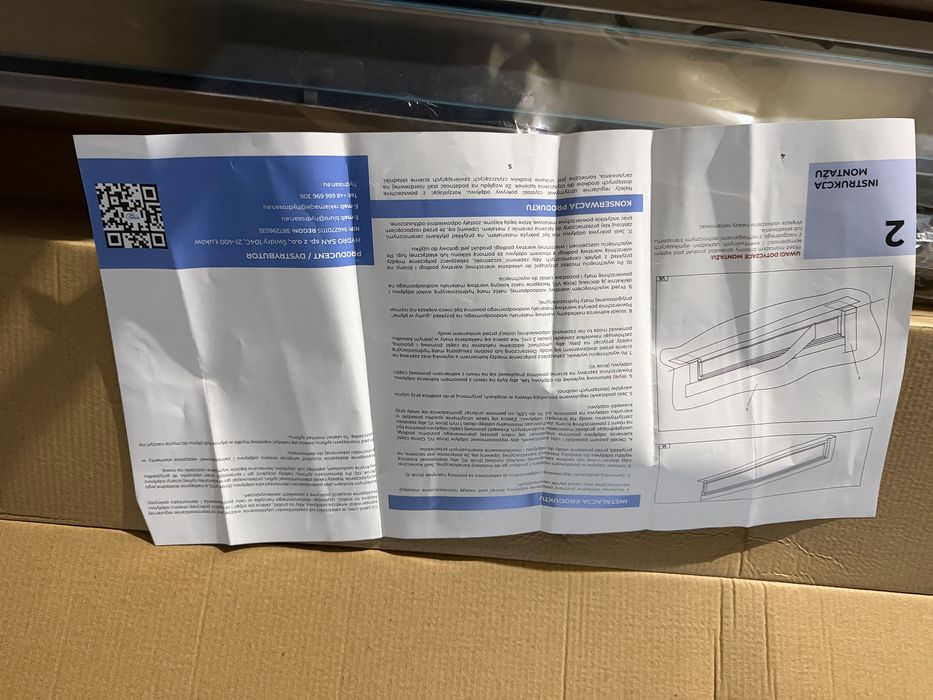 Odplyw Liniowy scienny  80cm HydroSan