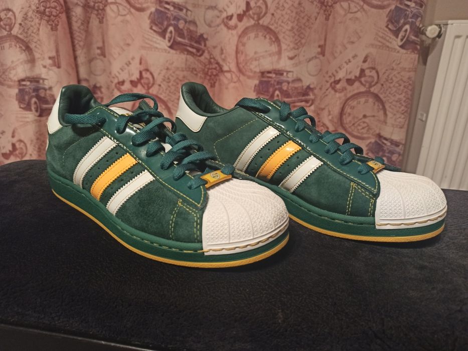 Buty Adidas NBA Edition Zielone Rozmiar 43