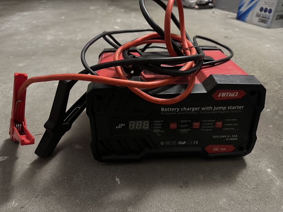 Prostownik rozruchowy 12v 24v