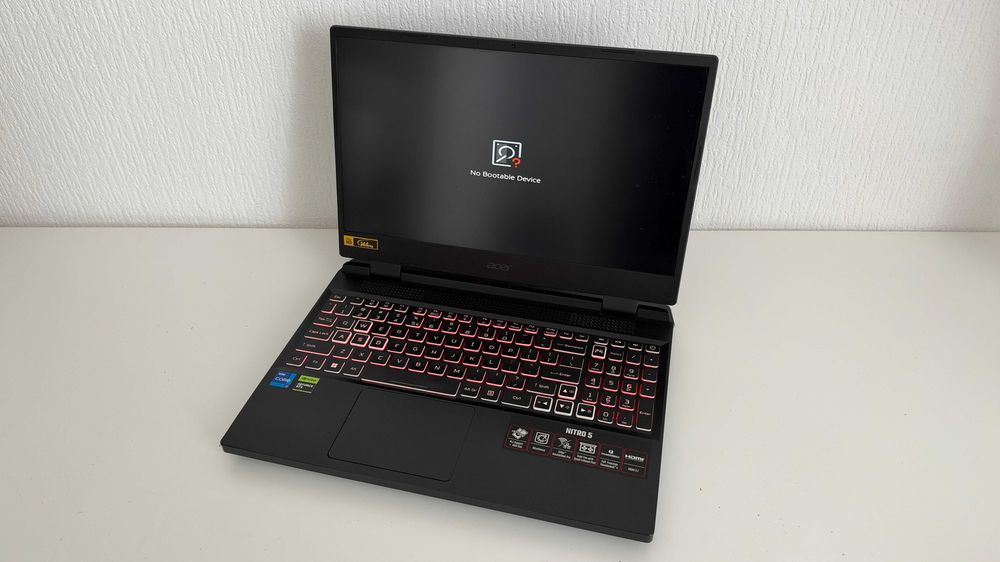 Acer Nitro 5 i7-12650H RTX 4050 FullHD 144Hz 15,6" Dobry stan Laptop Gamingowy uszkodzony