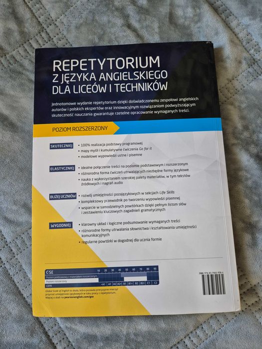 Repetytorium z języka angielskiego poziom rozszerzony Pearson