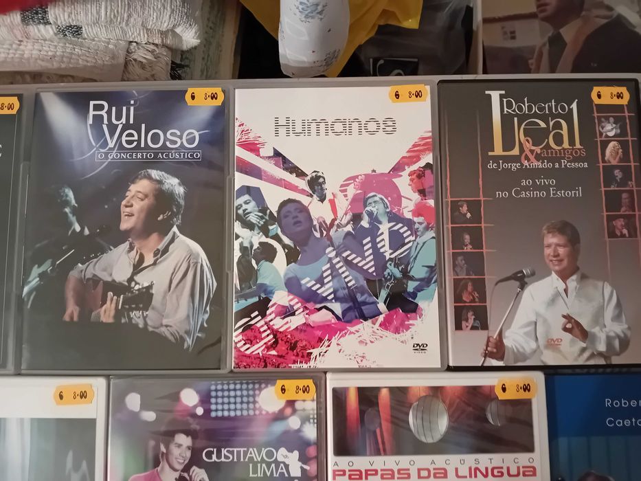 Dvd Musical Concertos Grandes Artistas Nacionais e Brasileiros.