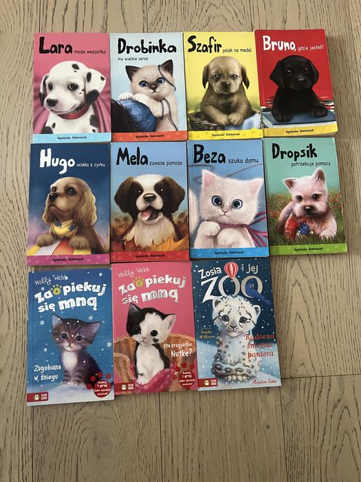 11 książek dla dzieci o zwierzętach Zosia i jej zoo, Zaopiekuj się mną