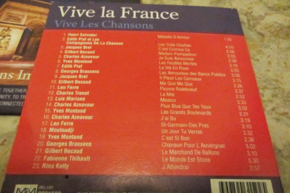 Vive La France CD Vol1 e Vol3