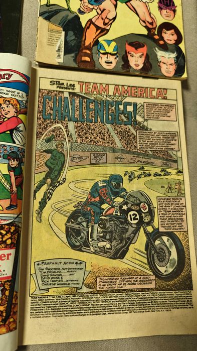 Комиксы Марвел Comics Marvel 70-х 80-х винтажные на английском 18 штук