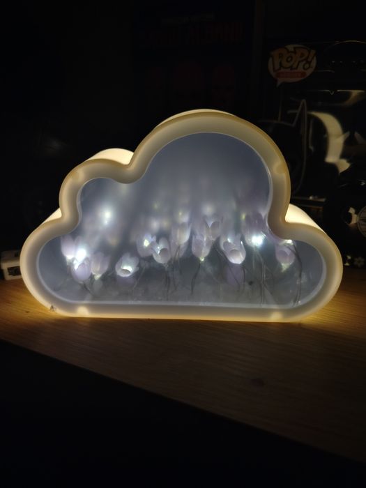 Lampka nocna tulipany