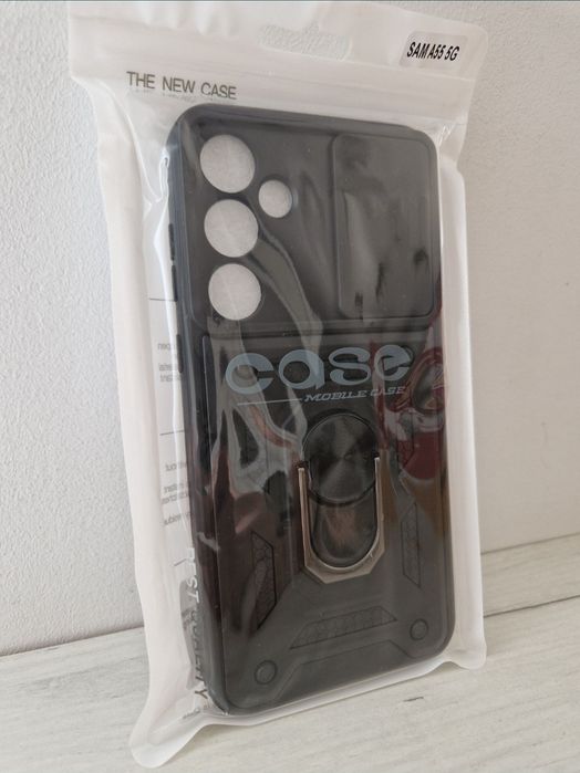 Slide Camera Armor Case do Samsung Galaxy A55 5G  + szklo ceramiczne