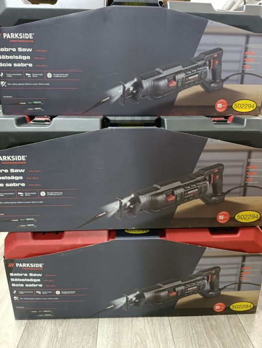Новинка! Шабельна пилка PARKSIDE PPFS 1200 A1, сабельна парксайд перформанс 1200ват, шабельна пила PARKSIDE PERFORMANCE 1200 A1