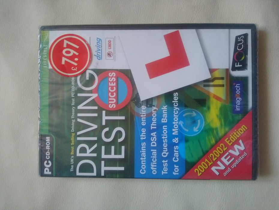 PC cd-rom Driving Test на англійській мові