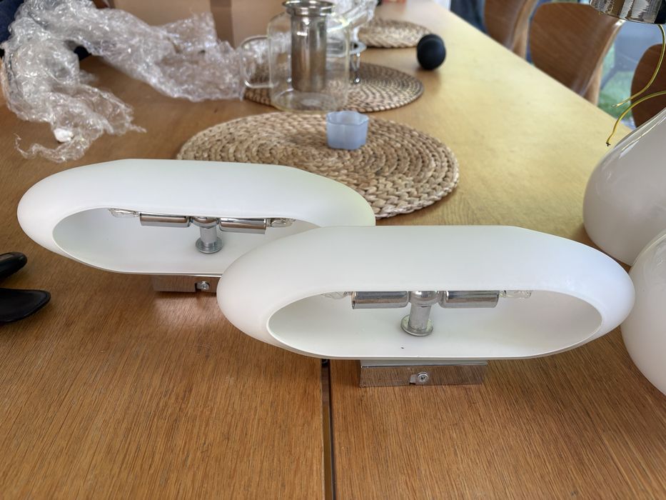 Komplet 4 lamp wiszacych kinkiety
