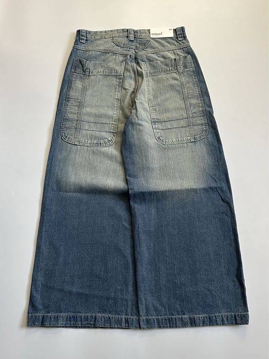 Bershka Mega Baggy Skater Jeans Jnco джинси бершка мега беггі скейтер