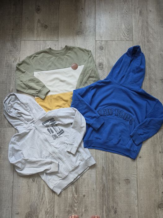 Zestaw paka bluz 134/140