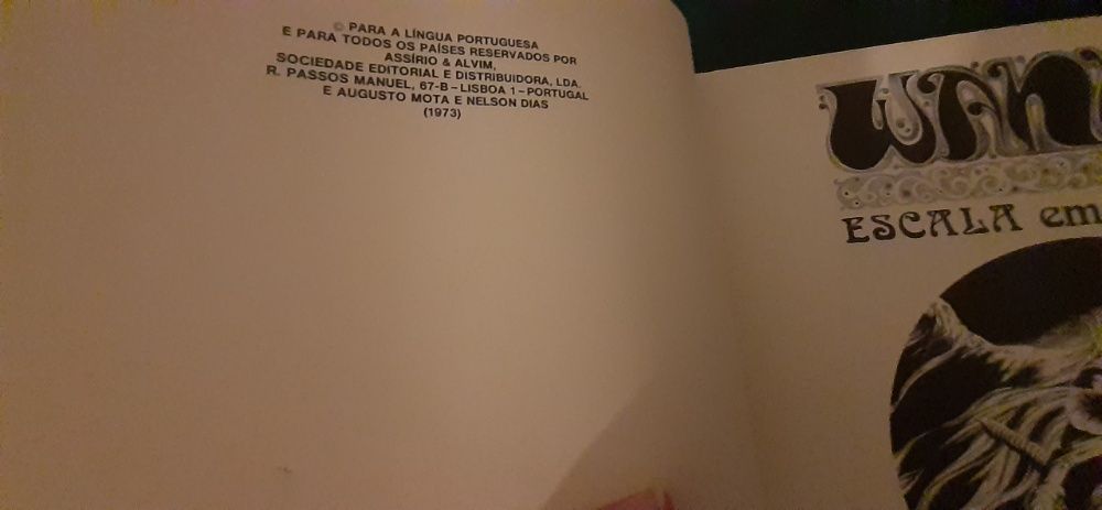 BD - Wanya Escala em Orongo - 1ª Edição 1973429539123727575042