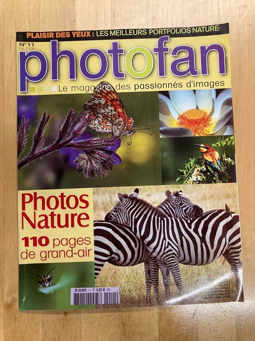 Revistas de viagem e fotografia francesas