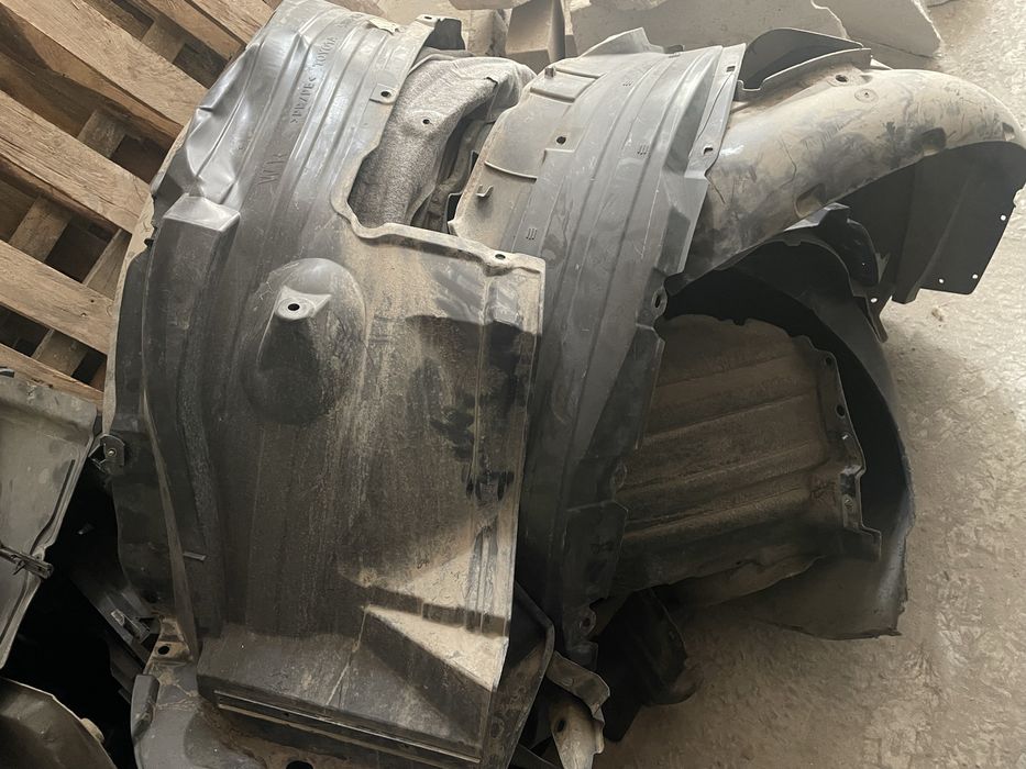 Пластик бампера, арки, абсорбер