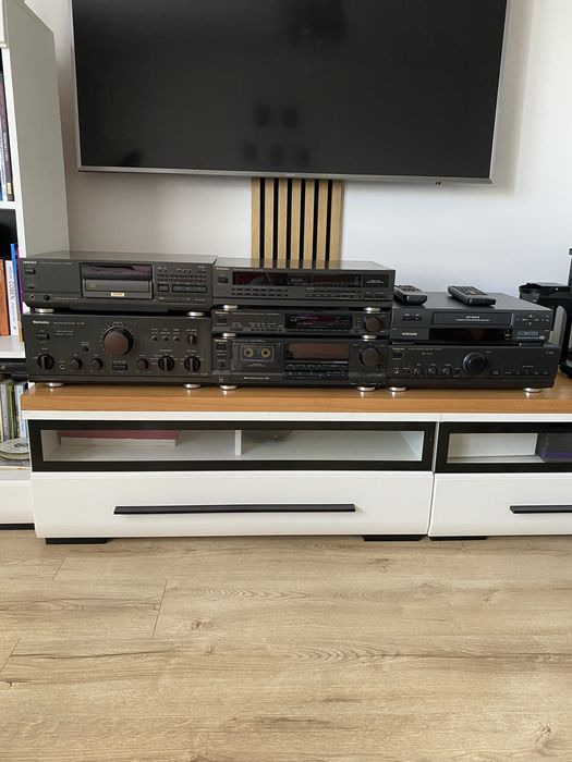 Wieża Technics plus kolumny Tonsil