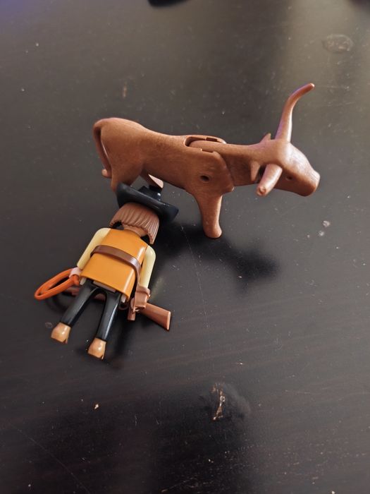 Playmobil longhorn cowboy