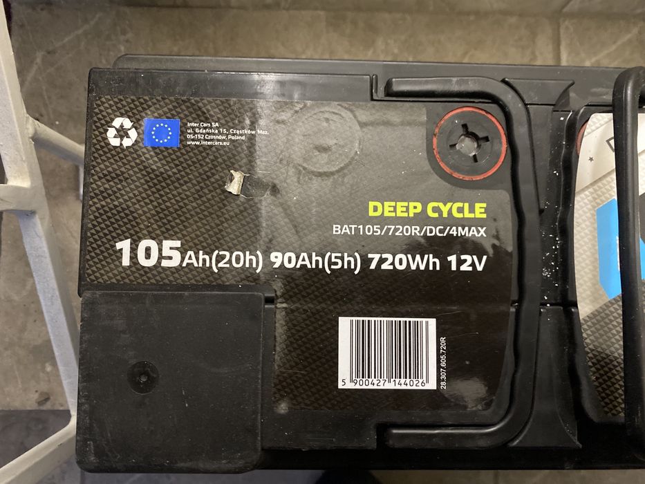 Акумулятор 4MAX 105Ah преміум якості 100% оригінал