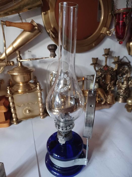 Lampa naftowa PRL. Kolekcja.