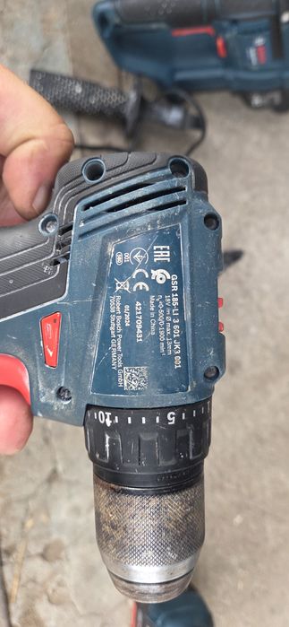Акумуляторний набір інструменту Bosch Professional 18V (Перфоратор, КШМ, Шуруповерт, Зарядне)