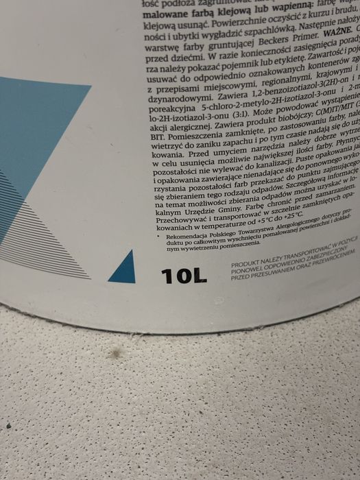 Beckers Primer - akrylowa farba gruntujaca Nowa