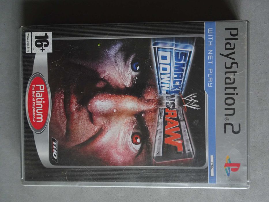 Jogo Playstation 2 PS2 - Smack Down Vs Raw