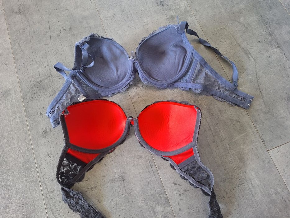 2 staniki 75B push up