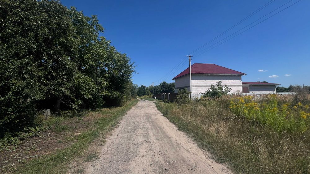 Земельна ділянка 24 сотки з свердловиною Шевченкове Броварський район