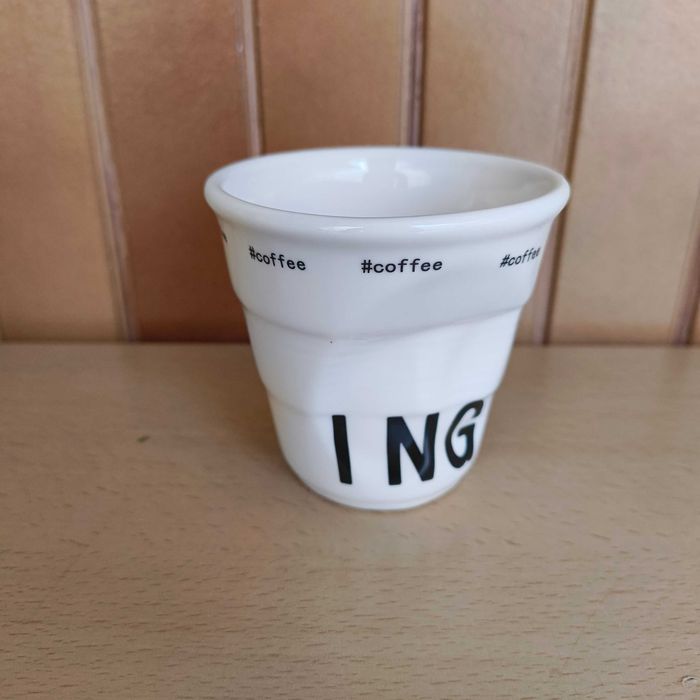 Copos Cerâmica Café, pequeno almoço, Aparência de derretido