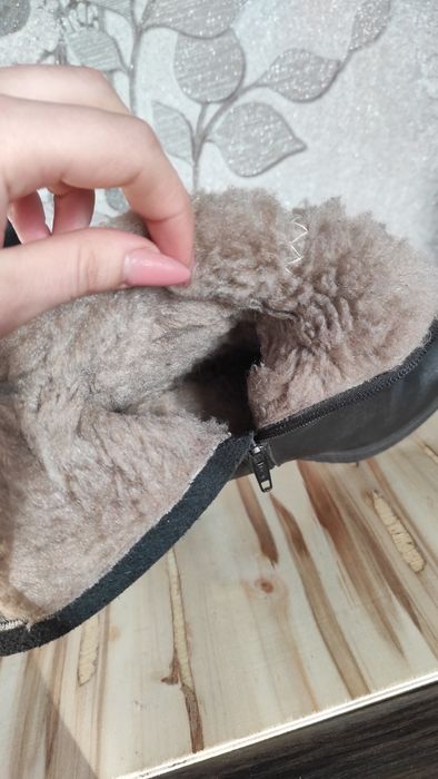 Кожаные полусапожки р38