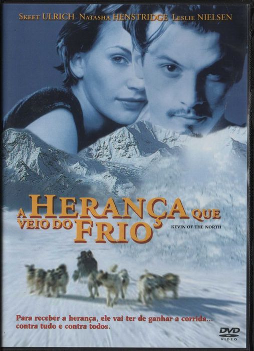 Dvd A Herança Que Veio do Frio - comédia - Leslie Nielsen