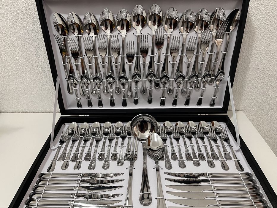 Faqueiro 75 peças novo