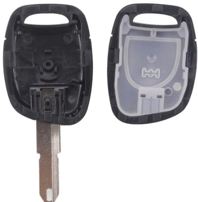 Chave/Carcaça Renault 1 botão para: Renault Twingo Clio Kangoo Master.