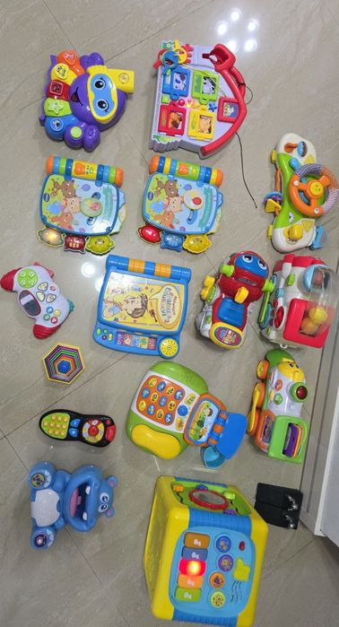 Zabawki elektroniczne edukacyjne komplet