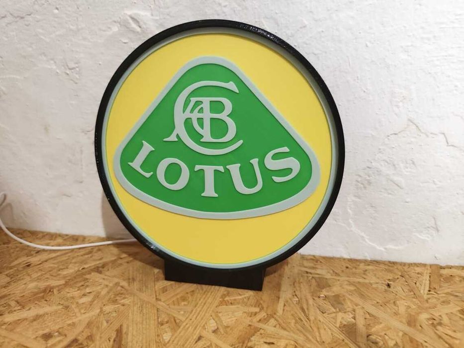 Lightbox Luminaria Decorativa Lotus