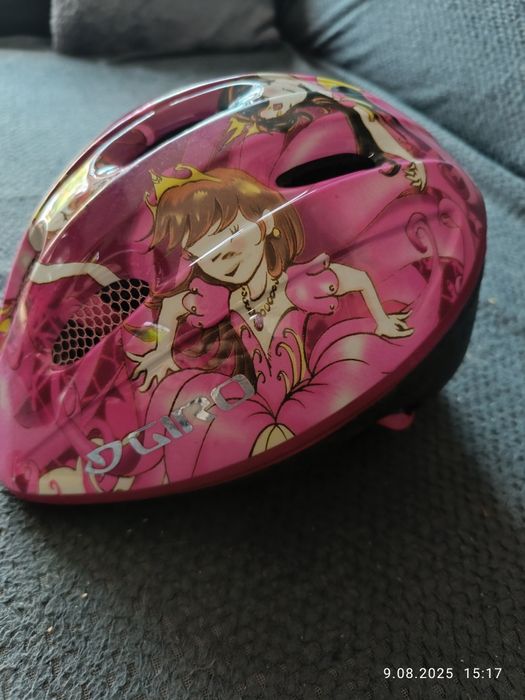 Kask rowerowy dla dziewczynki