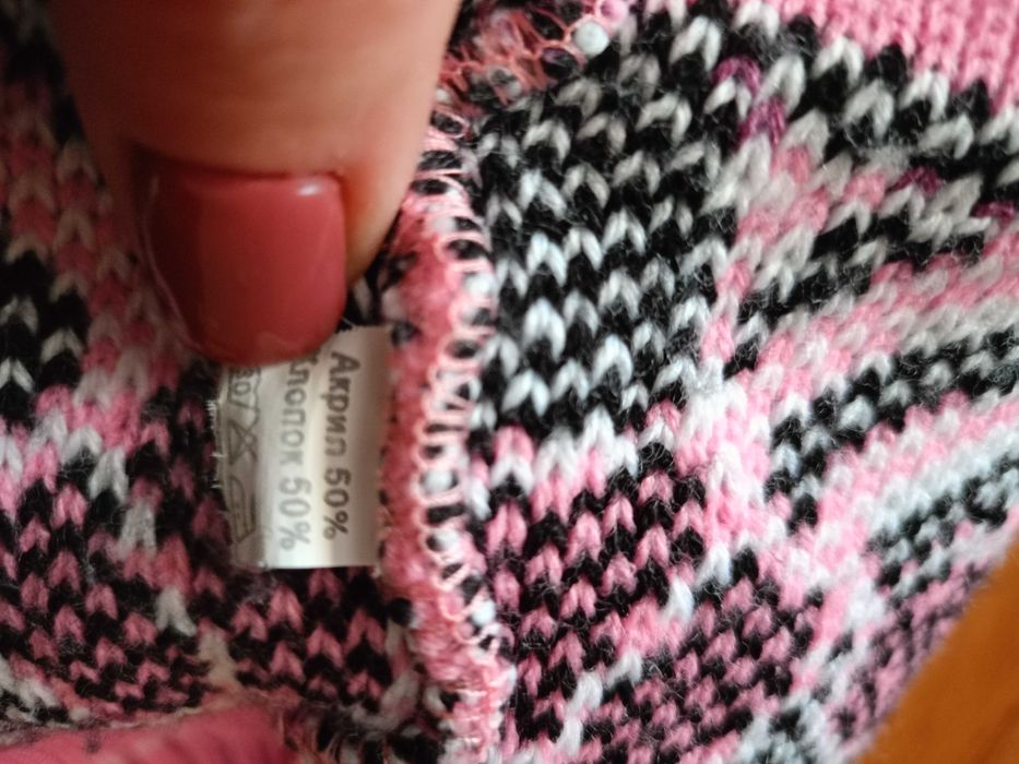 Дитяча рожева шапочка з бджілками для дівчинки, на зав"язках