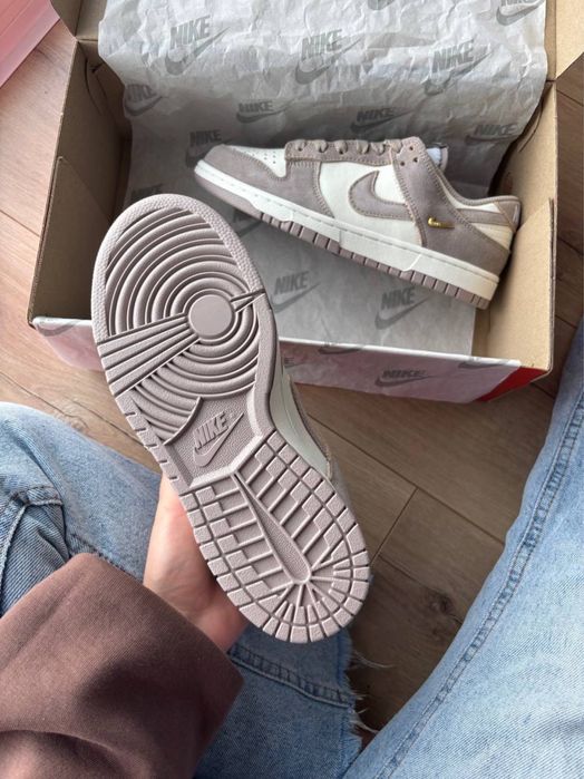 ФОТО РЕАЛ‼️ Жіночі кросівки Nike SB Dunk Low Sail Malt