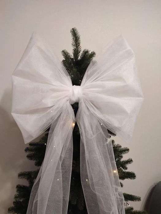 Бант на ялинку для декору