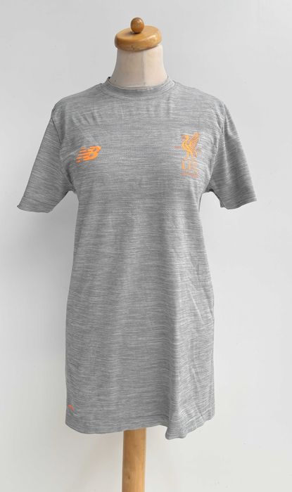 T Shirt Szary L New Balance LFC Sportowa Koszulka