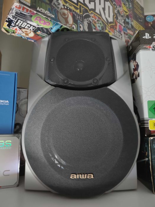 Aparelhagem Aiwa NSX-555 – Restaurada